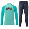 Barcelona Trainings Sweatshirt Kwart-Zip 2026-27 Groene