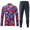 Barcelona Trainings Sweatshirt Kwart-Zip 2026-27 Rode