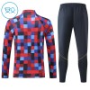 Barcelona Trainings Sweatshirt Kwart-Zip 2026-27 Rode - Kind