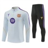 Barcelona Trainings Sweatshirt Kwart-Zip 2026-27 Witte Barcelona Trainings Sweatshirt Kwart-Zip 2026-27 Witte