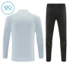 Barcelona Trainings Sweatshirt Kwart-Zip 2026-27 Witte - Kind