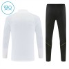 Barcelona Trainings Sweatshirt Kwart-Zip 2026-27 Witte - Kind