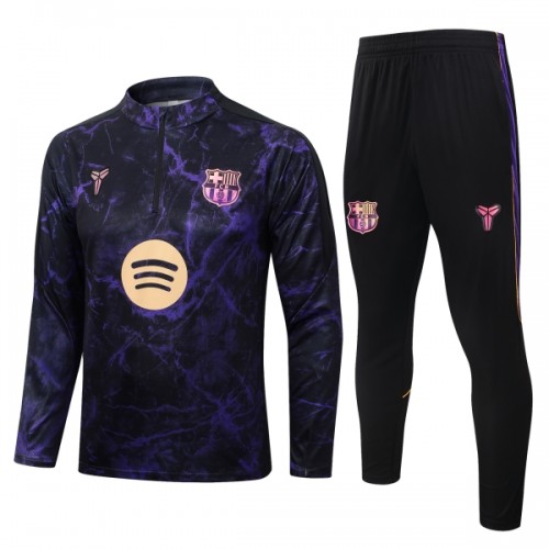Barcelona Trainings Sweatshirt Kwart-Zip 2026-27 Zwarte Barcelona Trainings Sweatshirt Kwart-Zip 2026-27 Zwarte