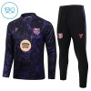 Barcelona Trainings Sweatshirt Kwart-Zip 2026-27 Zwarte - Kind Barcelona Trainings Sweatshirt Kwart-Zip 2026-27 Zwarte - Kind