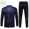 Barcelona Trainings Sweatshirt Kwart-Zip 2026-27 Zwarte - Kind