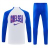 Chelsea Trainings Sweatshirt Kwart-Zip 2026-27 Witte