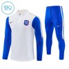 Chelsea Trainings Sweatshirt Kwart-Zip 2026-27 Witte - Kind Chelsea Trainings Sweatshirt Kwart-Zip 2026-27 Witte - Kind