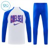 Chelsea Trainings Sweatshirt Kwart-Zip 2026-27 Witte - Kind