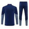 FC Bayern München Trainings Sweatshirt Kwart-Zip 2026-27 Blauwe