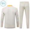 FC Bayern München Trainings Sweatshirt Kwart-Zip 2026-27 Witte - Kind