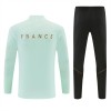 Frankrijk Trainings Sweatshirt Kwart-Zip 2026-27 Witte