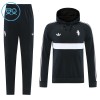Juventus Hoodie Trainings Sweatshirt 2026-27 Zwarte - Kind
