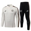 Manchester City Trainings Sweatshirt Kwart-Zip 2026-27 Grijze Manchester City Trainings Sweatshirt Kwart-Zip 2026-27 Grijze