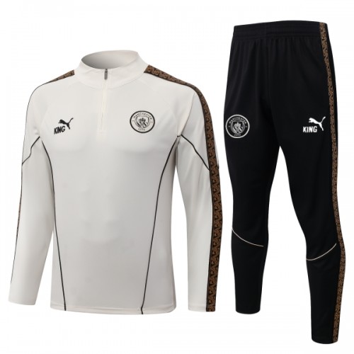 Manchester City Trainings Sweatshirt Kwart-Zip 2026-27 Grijze Manchester City Trainings Sweatshirt Kwart-Zip 2026-27 Grijze
