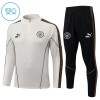 Manchester City Trainings Sweatshirt Kwart-Zip 2026-27 Grijze - Kind Manchester City Trainings Sweatshirt Kwart-Zip 2026-27 Grijze - Kind