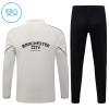 Manchester City Trainings Sweatshirt Kwart-Zip 2026-27 Grijze - Kind