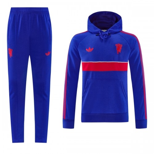Manchester United Hoodie Trainings Sweatshirt 2026-27 Blauwe Manchester United Hoodie Trainings Sweatshirt 2026-27 Blauwe