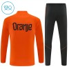 Nederland Orange Version Trainings Sweatshirt Kwart-Zip 2026-27 - Kind