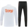 Nederland Trainings Sweatshirt Kwart-Zip 2026-27 Witte