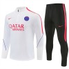 Paris Saint-Germain Trainings Sweatshirt Kwart-Zip 2026-27 Witte Paris Saint-Germain Trainings Sweatshirt Kwart-Zip 2026-27 Witte