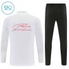 Paris Saint-Germain Trainings Sweatshirt Kwart-Zip 2026-27 Witte - Kind