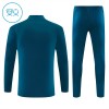 Portugal Trainings Sweatshirt Kwart-Zip 2026-27 Blauwe - Kind