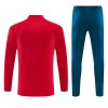 Portugal Trainings Sweatshirt Kwart-Zip 2026-27 Rode