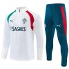 Portugal Trainings Sweatshirt Kwart-Zip 2026-27 Witte