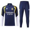 Real Madrid Trainings Sweatshirt Kwart-Zip 2026-27 Blauwe Real Madrid Trainings Sweatshirt Kwart-Zip 2026-27 Blauwe