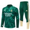 Real Madrid Trainings Sweatshirt Kwart-Zip 2026-27 Groene Real Madrid Trainings Sweatshirt Kwart-Zip 2026-27 Groene