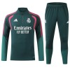 Real Madrid Trainings Sweatshirt Kwart-Zip 2026-27 Groene Real Madrid Trainings Sweatshirt Kwart-Zip 2026-27 Groene