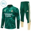 Real Madrid Trainings Sweatshirt Kwart-Zip 2026-27 Groene - Kind Real Madrid Trainings Sweatshirt Kwart-Zip 2026-27 Groene - Kind