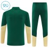 Real Madrid Trainings Sweatshirt Kwart-Zip 2026-27 Groene - Kind
