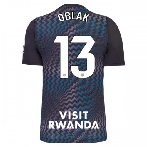 Atlético Madrid Oblak 13 Voetbalshirt Doelman 2026-27 Zwarte Atlético Madrid Oblak 13 Voetbalshirt Doelman 2026-27 Zwarte