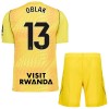 Atlético Madrid Oblak 13 Voetbaltenue Doelman 2026-27 gele - Kind Atlético Madrid Oblak 13 Voetbaltenue Doelman 2026-27 gele - Kind