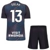 Atlético Madrid Oblak 13 Voetbaltenue Doelman 2026-27 Zwarte - Kind