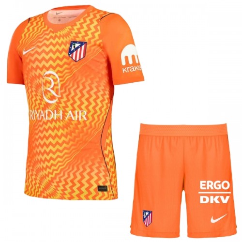 Atlético Madrid Orange Version Voetbaltenue Doelman 2026-27 - Kind Atlético Madrid Orange Version Voetbaltenue Doelman 2026-27 - Kind