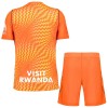 Atlético Madrid Orange Version Voetbaltenue Doelman 2026-27 - Kind