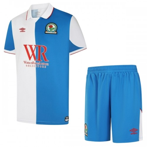 Blackburn Rovers Voetbaltenue Thuis 2026-27 - Kind Blackburn Rovers Voetbaltenue Thuis 2026-27 - Kind