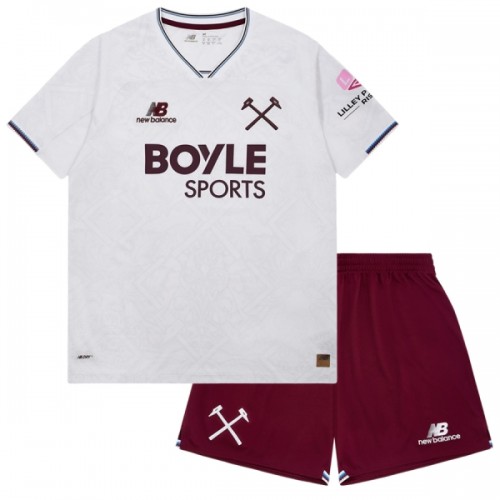 West Ham United Voetbaltenue Uit 2026-27 - Kind West Ham United Voetbaltenue Uit 2026-27 - Kind