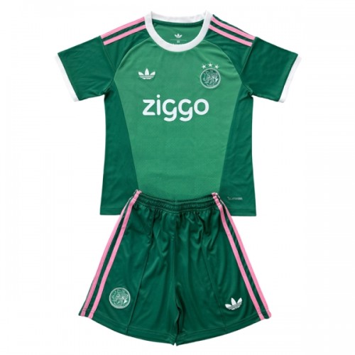 Ajax Amsterdam Voetbaltenue Doelman 2026-27 Groene - Kind Ajax Amsterdam Voetbaltenue Doelman 2026-27 Groene - Kind