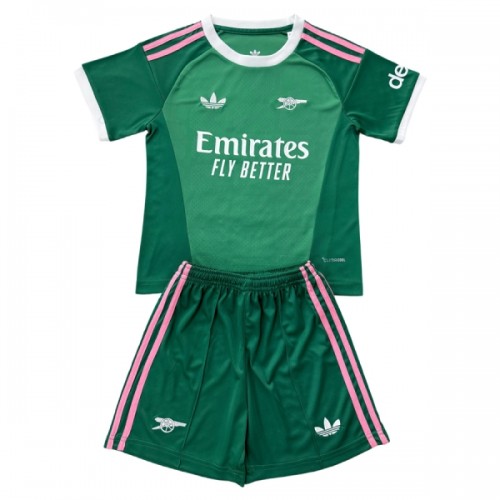 Arsenal Voetbaltenue Doelman 2026-27 Groene - Kind Arsenal Voetbaltenue Doelman 2026-27 Groene - Kind