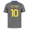 Inter Milan Lautaro 10 Voetbaltenue 3e 2026-27 - Kind