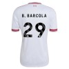 Liverpool B. Barcola 29 Voetbalshirt Uit 2026-27 Liverpool B. Barcola 29 Voetbalshirt Uit 2026-27