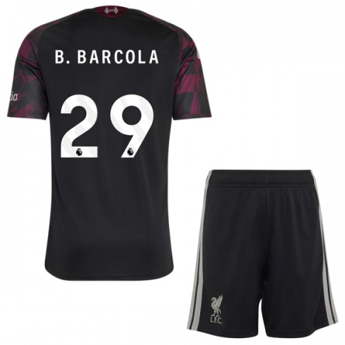 Liverpool B. Barcola 29 Voetbaltenue 3e 2026-27 - Kind Liverpool B. Barcola 29 Voetbaltenue 3e 2026-27 - Kind