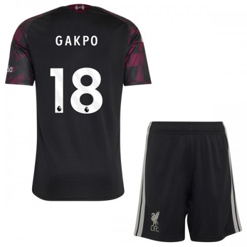 Liverpool Gakpo 18 Voetbaltenue 3e 2026-27 - Kind Liverpool Gakpo 18 Voetbaltenue 3e 2026-27 - Kind