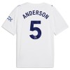 Manchester City Anderson 5 Voetbalshirt 3e 2026-27 Manchester City Anderson 5 Voetbalshirt 3e 2026-27