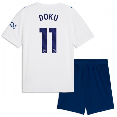 Manchester City Doku 11 Voetbaltenue 3e 2026-27 - Kind Manchester City Doku 11 Voetbaltenue 3e 2026-27 - Kind