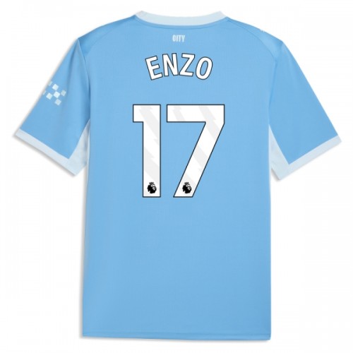Manchester City Enzo 17 Voetbalshirt Thuis 2026-27 Manchester City Enzo 17 Voetbalshirt Thuis 2026-27