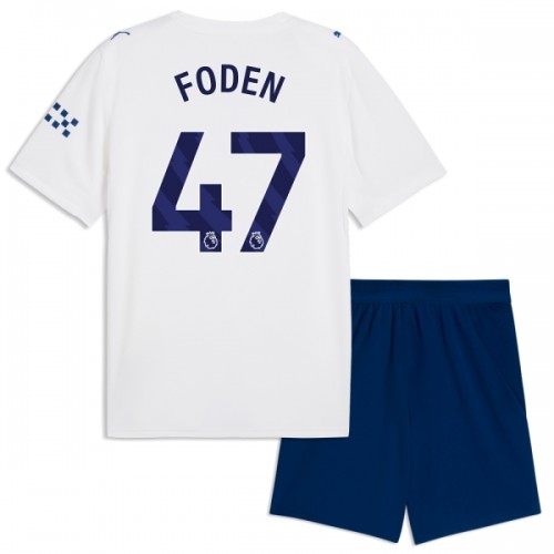 Manchester City Foden 47 Voetbaltenue 3e 2026-27 - Kind Manchester City Foden 47 Voetbaltenue 3e 2026-27 - Kind